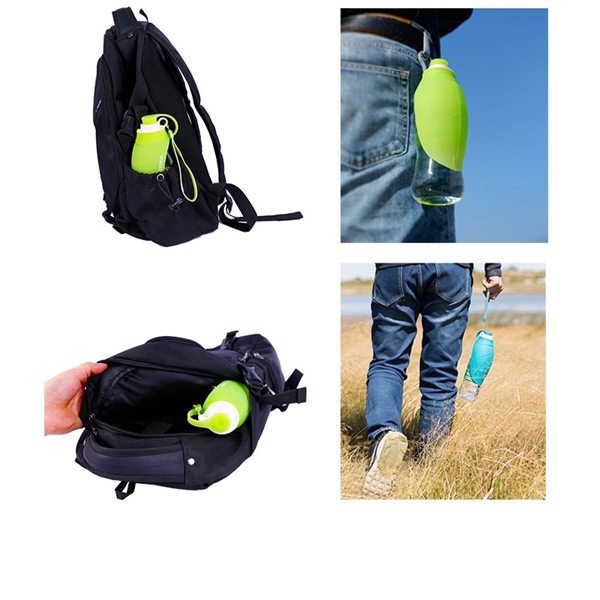 Custom 20OZ Pet Dog Travel Water Bottlle - Custom 20OZ Pet Dog Travel Water Bottlle - Image 6 of 7