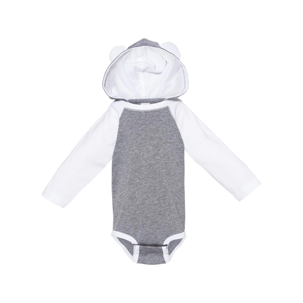 Rabbit Skins Fine Jersey Infant Character Hooded Long Sle... - Rabbit Skins Fine Jersey Infant Character Hooded Long Sle... - Image 4 of 9