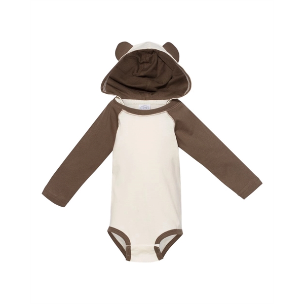 Rabbit Skins Fine Jersey Infant Character Hooded Long Sle... - Rabbit Skins Fine Jersey Infant Character Hooded Long Sle... - Image 5 of 9