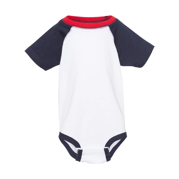 Rabbit Skins Infant Baseball Fine Jersey Bodysuit - Rabbit Skins Infant Baseball Fine Jersey Bodysuit - Image 44 of 47