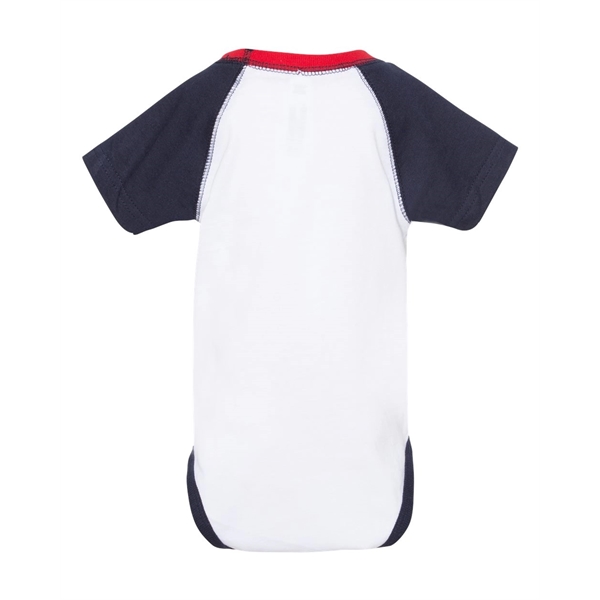 Rabbit Skins Infant Baseball Fine Jersey Bodysuit - Rabbit Skins Infant Baseball Fine Jersey Bodysuit - Image 45 of 47