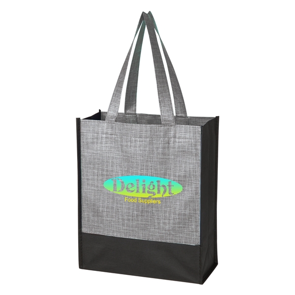 Crosshatch Mini Non-Woven Tote Bag - Crosshatch Mini Non-Woven Tote Bag - Image 15 of 25