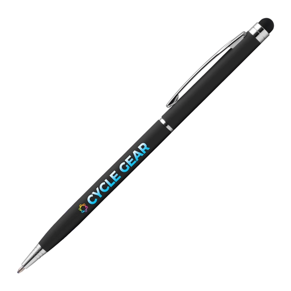 UltraSlim Softy w/ Stylus - Laser Engraved - Metal Pen