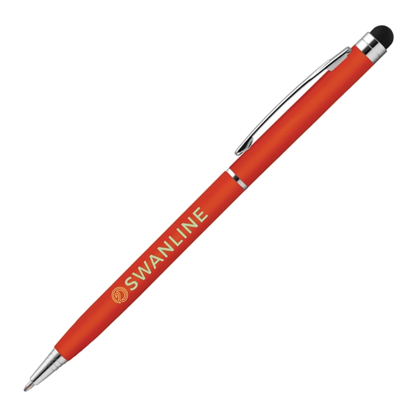 UltraSlim Softy w/ Stylus - Laser Engraved - Metal Pen