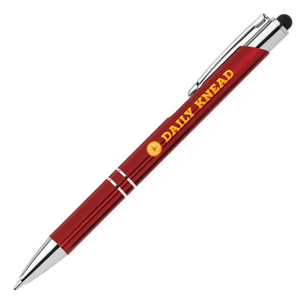 Tres-Chic w/Stylus - ColorJet - Full Color Metal Pen - Tres-Chic w/Stylus - ColorJet - Full Color Metal Pen - Image 2 of 8