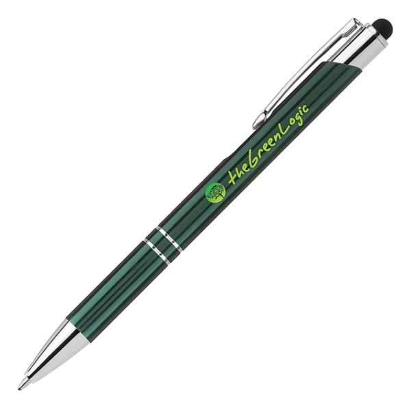 Tres-Chic w/Stylus - ColorJet - Full Color Metal Pen - Tres-Chic w/Stylus - ColorJet - Full Color Metal Pen - Image 3 of 8