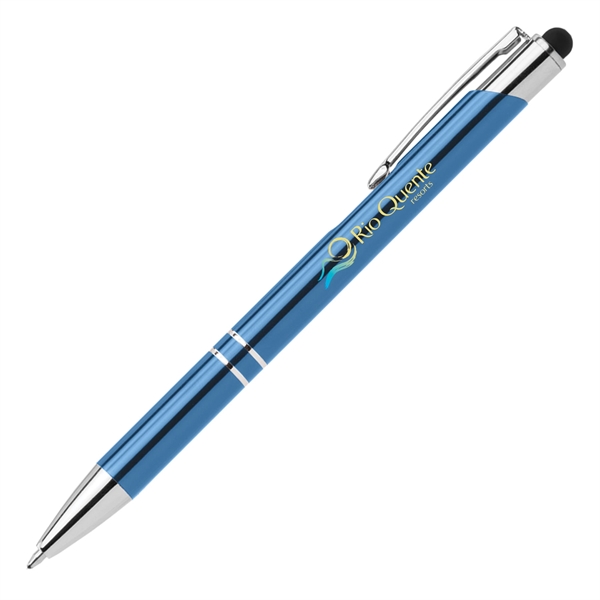 Tres-Chic w/Stylus - ColorJet - Full Color Metal Pen - Tres-Chic w/Stylus - ColorJet - Full Color Metal Pen - Image 6 of 8