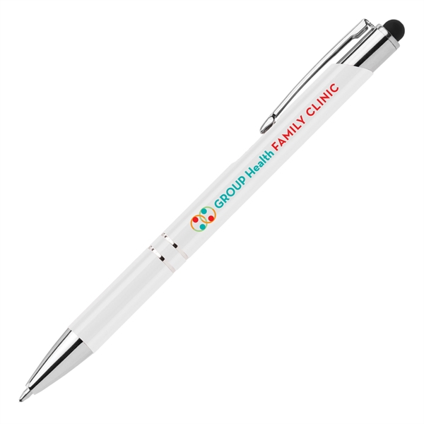 Tres-Chic w/Stylus - ColorJet - Full Color Metal Pen - Tres-Chic w/Stylus - ColorJet - Full Color Metal Pen - Image 7 of 8