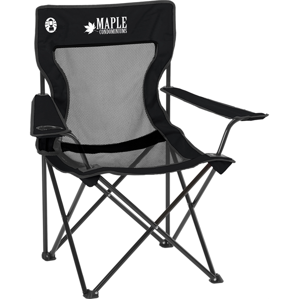 Coleman Mesh Quad Chair - Black - Coleman Mesh Quad Chair - Black - Image 3 of 4