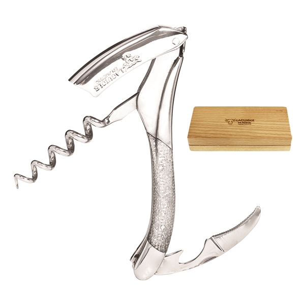 Laguiole en Aubrac Corkscrew - Silver Texalium Handle - Laguiole en Aubrac Corkscrew - Silver Texalium Handle - Image 1 of 1