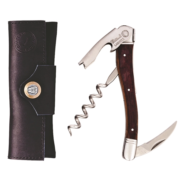 Chateau Laguiole® Waiter's Corkscrew - Oak Barrel Handle - Chateau Laguiole® Waiter's Corkscrew - Oak Barrel Handle - Image 1 of 1