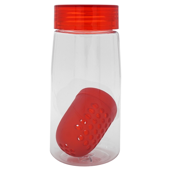 Clear View 18 oz. Recycled Bottle with Floating Infuser - Clear View 18 oz. Recycled Bottle with Floating Infuser - Image 5 of 16