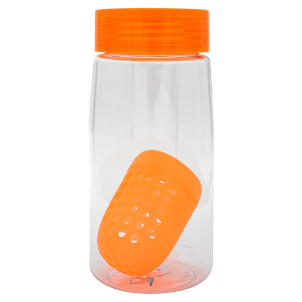 Clear View 18 oz. Recycled Bottle with Floating Infuser - Clear View 18 oz. Recycled Bottle with Floating Infuser - Image 7 of 16