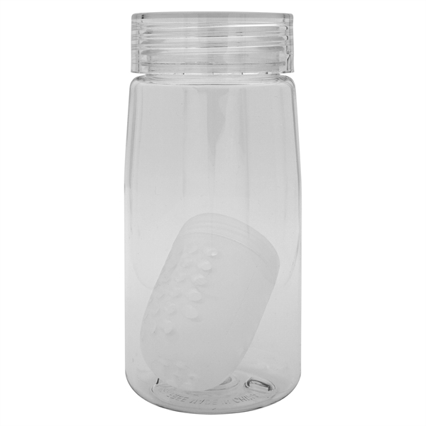 Clear View 18 oz. Recycled Bottle with Floating Infuser - Clear View 18 oz. Recycled Bottle with Floating Infuser - Image 11 of 16