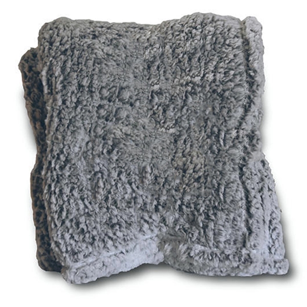 Custom Frosted Sherpa Blanket
