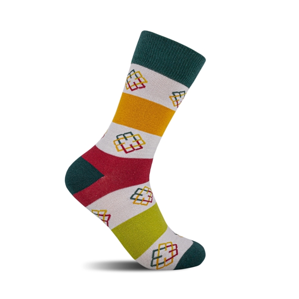 Custom Dress Socks -Luxury Combed Cotton - Custom Dress Socks -Luxury Combed Cotton - Image 6 of 7