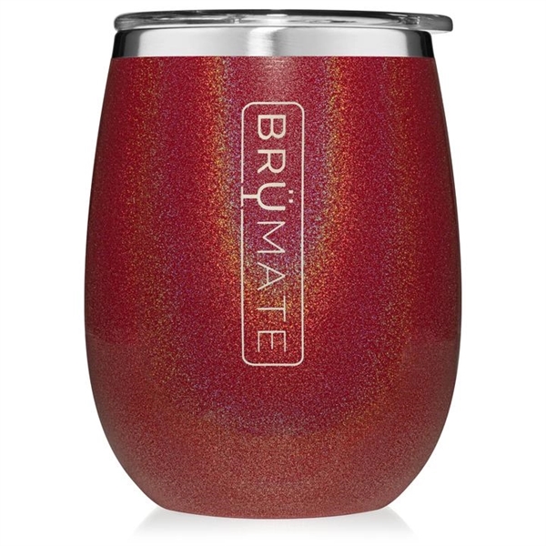 BruMate Uncork'd Wine Glass Sparkle and Print - BruMate Uncork'd Wine Glass Sparkle and Print - Image 3 of 16