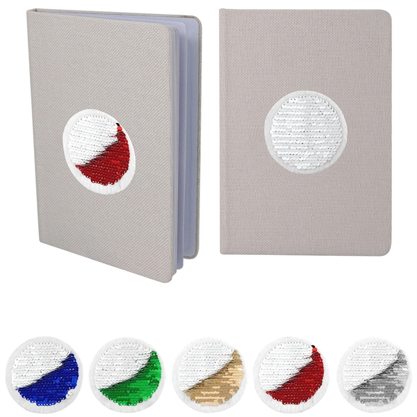 VIBRANT SEQUIN NOTEBOOK - VIBRANT SEQUIN NOTEBOOK - Image 9 of 11