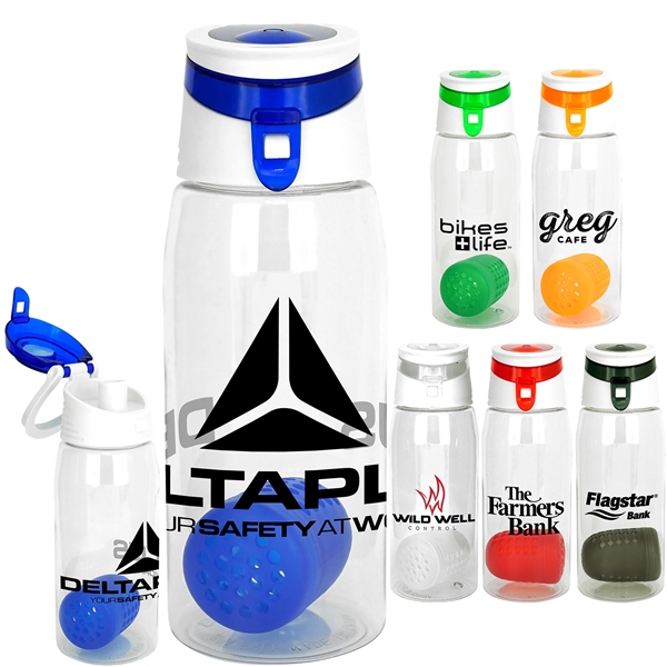 Trendy 25 oz. Recycled Bottle with Floating Infuser - Trendy 25 oz. Recycled Bottle with Floating Infuser - Image 0 of 13