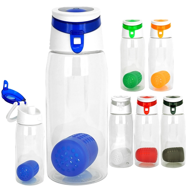 Trendy 25 oz. Recycled Bottle with Floating Infuser - Trendy 25 oz. Recycled Bottle with Floating Infuser - Image 12 of 13