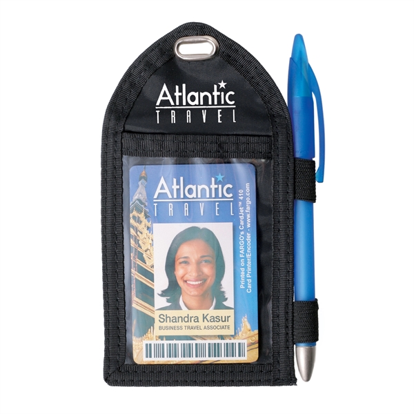 Nylon 2-Pocket Credential Wallets, 2.25" x 3.25" - Nylon 2-Pocket Credential Wallets, 2.25" x 3.25" - Image 0 of 1