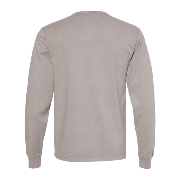 Champion Garment-Dyed Long Sleeve T-Shirt - Champion Garment-Dyed Long Sleeve T-Shirt - Image 18 of 18