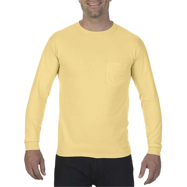 Comfort Colors Garment-Dyed Heavyweight Long Sleeve Pocke... - Comfort Colors Garment-Dyed Heavyweight Long Sleeve Pocke... - Image 78 of 102