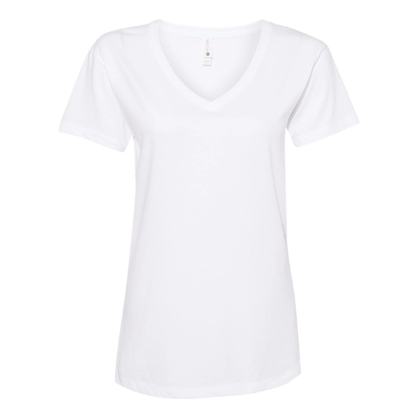 Next Level Women's Cotton V-Neck T-Shirt - Next Level Women's Cotton V-Neck T-Shirt - Image 11 of 16