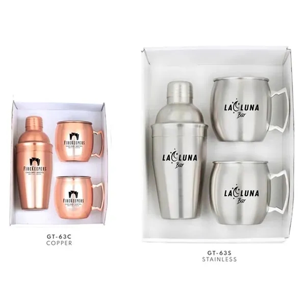 Shaker & Moscow Mule Set Plum Grove