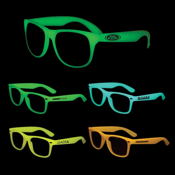 Glow-In-The-Dark Iconic Sunglasses