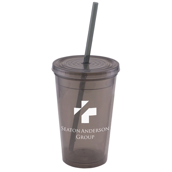 Explore - 16 Oz. Double Wall Tumbler Cup - Explore - 16 Oz. Double Wall Tumbler Cup - Image 9 of 12