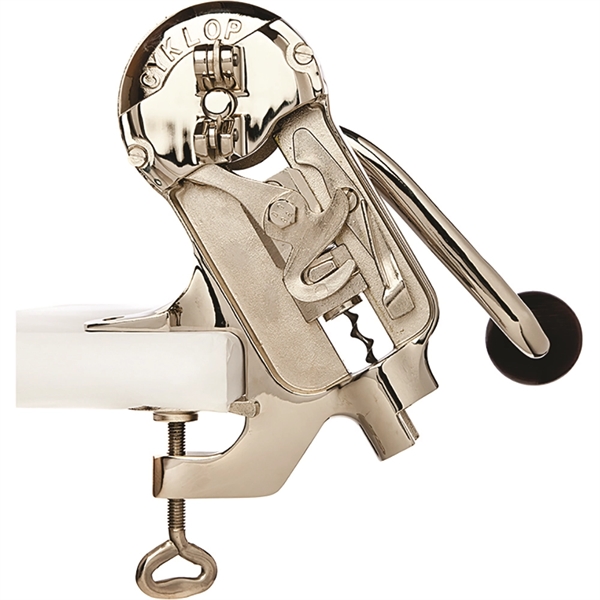 Cyklop™ Uncorking Machine, Nickel Plated - Cyklop™ Uncorking Machine, Nickel Plated - Image 0 of 0