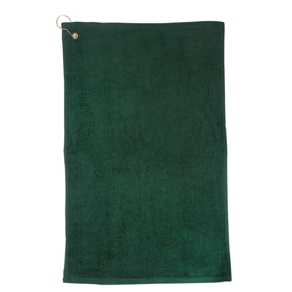 Golf Towel with Grommet and Hook (16" x 25") - Golf Towel with Grommet and Hook (16" x 25") - Image 2 of 2