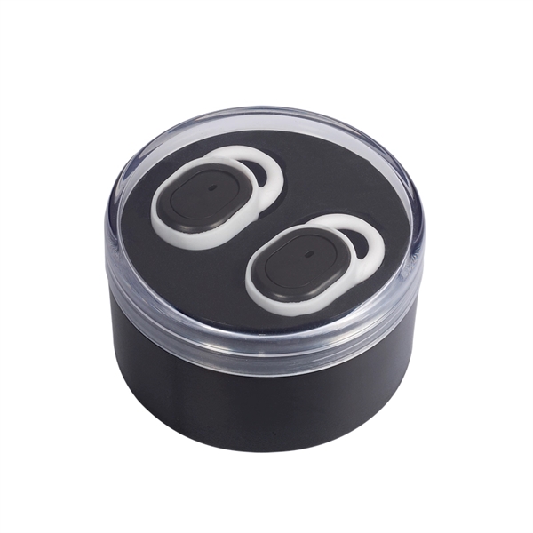 Wireless In-Ear Buds in Round Case - Wireless In-Ear Buds in Round Case - Image 2 of 2