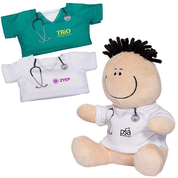 7'' Doctor or Nurse MopToppers® Plush - 7'' Doctor or Nurse MopToppers® Plush - Image 1 of 3