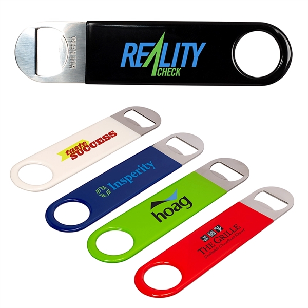 Double Sided Metal Bottle Opener - Double Sided Metal Bottle Opener - Image 0 of 5