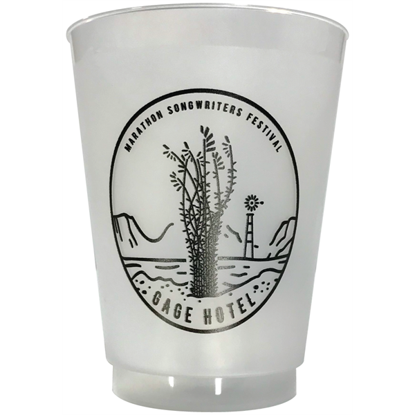 12 OZ Frost Flex Plastic Cups - Always Made in the USA - 12 OZ Frost Flex Plastic Cups - Always Made in the USA - Image 0 of 4