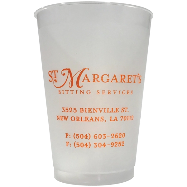 16 OZ Frost Flex Plastic Cups - Always Made in the USA - 16 OZ Frost Flex Plastic Cups - Always Made in the USA - Image 0 of 4