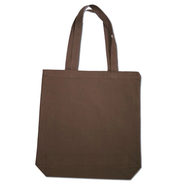 6oz. Cotton Canvas Reusable Tote Bag w/ Handles for Shopping - 6oz. Cotton Canvas Reusable Tote Bag w/ Handles for Shopping - Image 2 of 9