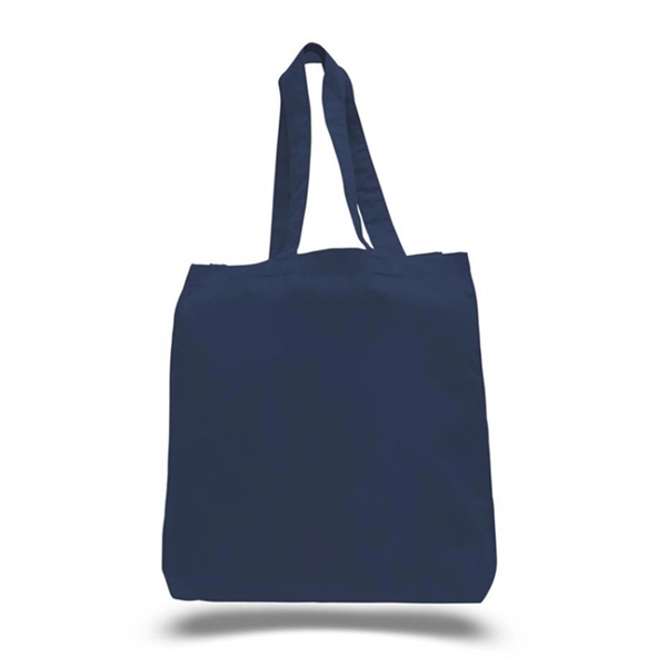 6oz. Cotton Canvas Reusable Tote Bag w/ Handles for Shopping - 6oz. Cotton Canvas Reusable Tote Bag w/ Handles for Shopping - Image 5 of 9