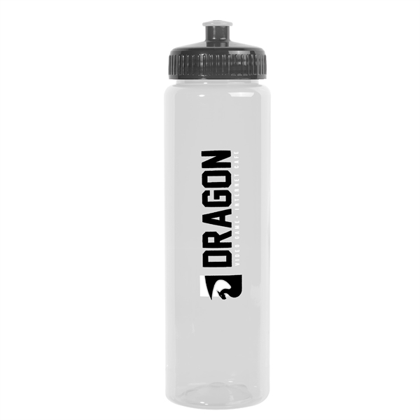 32 oz. Gloss Water Bottles w/ 1 Color Imprint - 32 oz. Gloss Water Bottles w/ 1 Color Imprint - Image 8 of 9