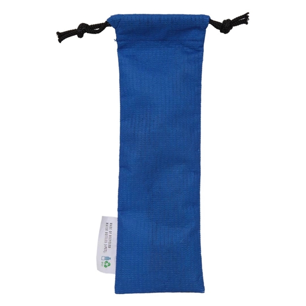Bamboo Utensils with RPET Pouch - Bamboo Utensils with RPET Pouch - Image 2 of 2