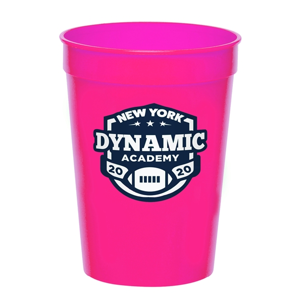 12 oz. Fanatic Plastic Stadium Cups w/ 1 Color Imprint - 12 oz. Fanatic Plastic Stadium Cups w/ 1 Color Imprint - Image 22 of 28