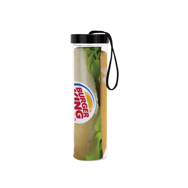 Dye-Sublimated Cooling Towel w/ Storage Tube - Dye-Sublimated Cooling Towel w/ Storage Tube - Image 2 of 2