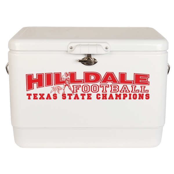 Coleman 54 Quart Steel Belted® Cooler - White - Coleman 54 Quart Steel Belted® Cooler - White - Image 0 of 2