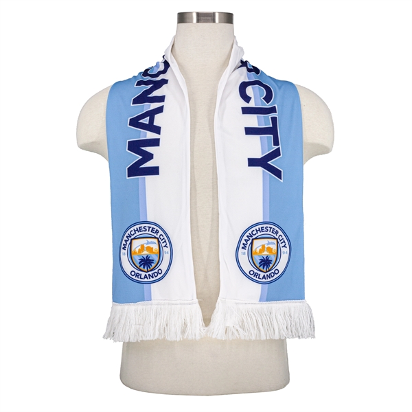 Silky-Smooth Custom Printed Soccer Scarf with Fringe - Silky-Smooth Custom Printed Soccer Scarf with Fringe - Image 2 of 4