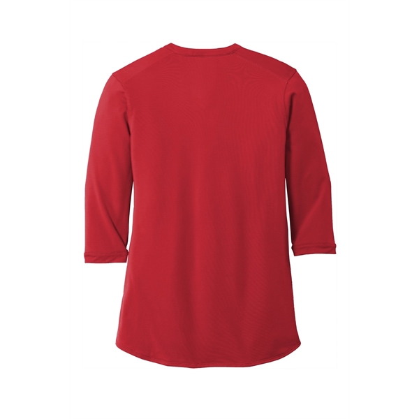 Port Authority Women's UV Choice Pique Henley - Port Authority Women's UV Choice Pique Henley - Image 14 of 30