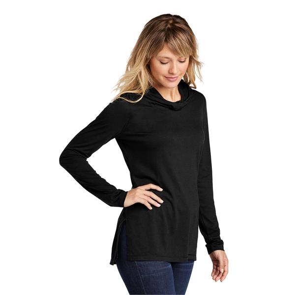 Sport-Tek Women's PosiCharge Tri-Blend Wicking Long Sleev... - Sport-Tek Women's PosiCharge Tri-Blend Wicking Long Sleev... - Image 2 of 25