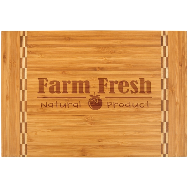 Natural Bamboo Cutting Board - Natural Bamboo Cutting Board - Image 1 of 3