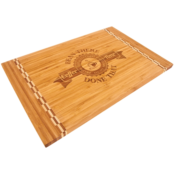 Natural Bamboo Cutting Board - Natural Bamboo Cutting Board - Image 2 of 3